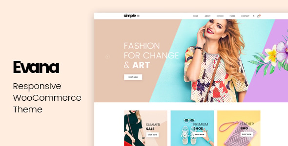 Evana - Responsive WooCommerce Theme - WooCommerce eCommerce