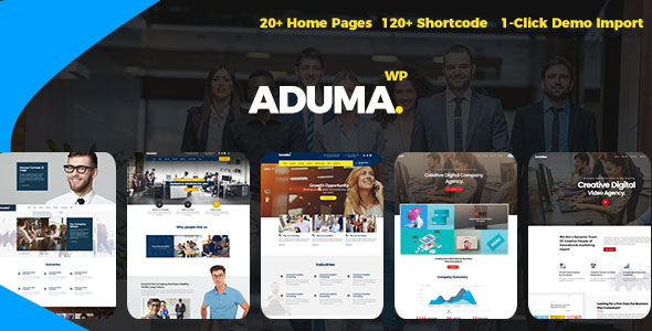 Aduma - Consulting, Finance WordPress Theme - Business Corporate