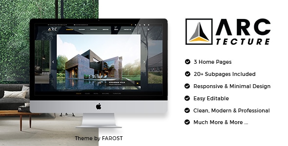 Arctecture - Interior Design WordPress Theme - Business Corporate