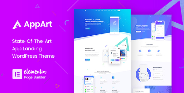 AppArt - Creative WordPress Theme For Apps Saas - Technology WordPress