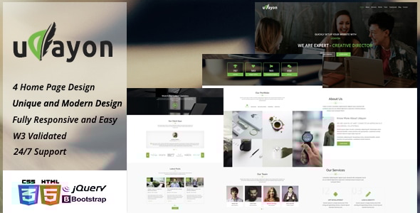 Udayon - Onepager Multipurpose Parallax Template - Creative Site Templates