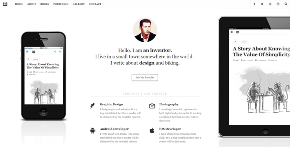 Readme - A Readable WordPress Theme - Personal Blog / Magazine