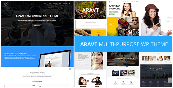 Aravt - Creative MultiPurpose Theme - Creative WordPress