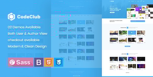 CodeClub - Product Showcase HTML5 Template - Technology Site Templates