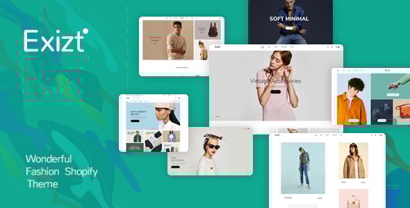 Exist - Drag & Drop Responsive Shopify Theme - Fashion Shopify