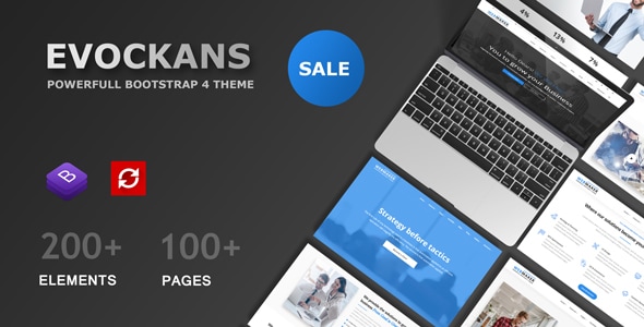 Evockans Multi-Purpose Business Template - Business Corporate
