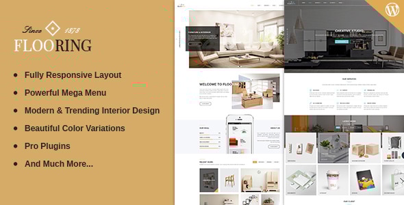 Flooring - Responsive & Multipurpose WordPress Theme - Corporate WordPress
