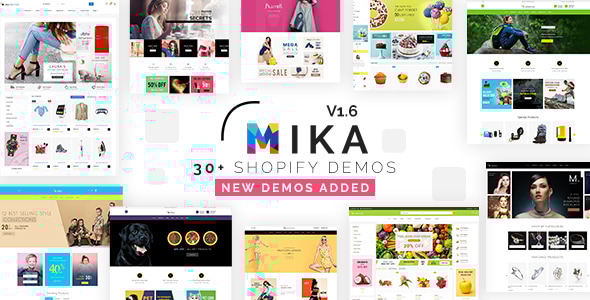 Mika - Multipurpose eCommerce Shopify Theme - Technology Shopify