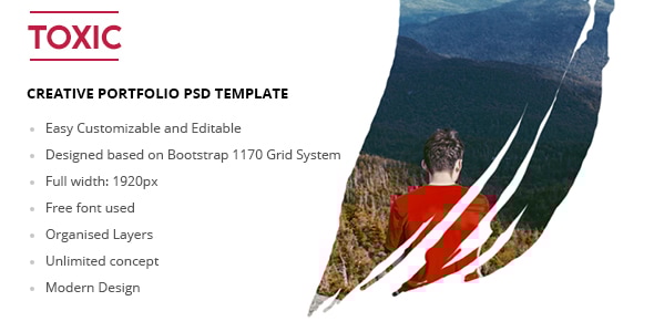 Toxic - Multipurpose HTML Template - Corporate Site Templates