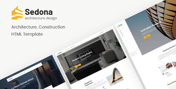Sedona | Architecture & Construction HTML Template - Creative Site Templates