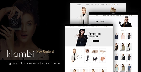 Klambi - Lightweight E-Commerce Fashion Theme - Fashion Retail