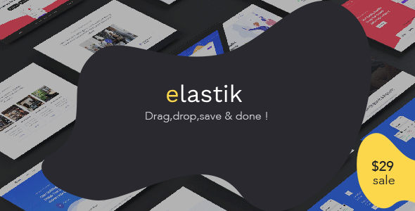 Elastik - App / SEO / Startup / SAAS WordPress Theme - Business Corporate