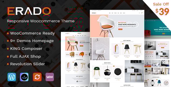 Erado - eCommerce WordPress Theme - WooCommerce eCommerce