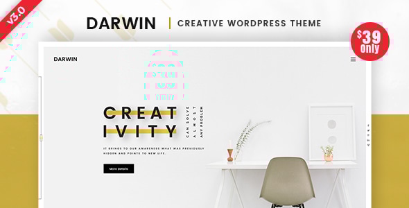 Darwin | Creative WordPress Theme - Creative WordPress