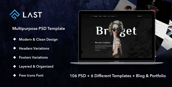 Last | PSD - Corporate Photoshop