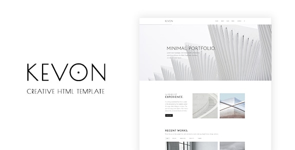 Kevon - Creative HTML Template - Portfolio Creative