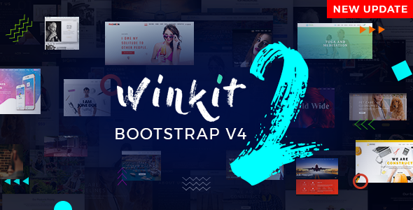 WinKit - Creative Multipurpose HTML Template - Creative Site Templates