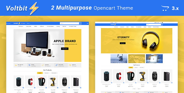 Voltbit - Multipurpose Responsive Opencart 3 Theme - OpenCart eCommerce