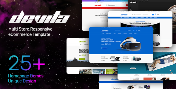 Multipurpose Responsive HTML Template - Devita - Shopping Retail