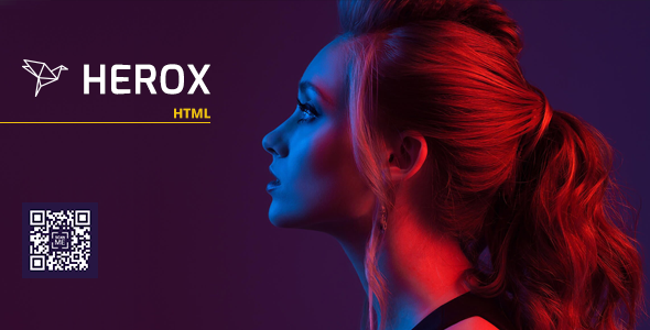 Herox - One Page Parallax - Portfolio Creative