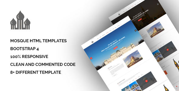Mosque - Bootstrap Responsive HTML5 Template - Nonprofit Site Templates