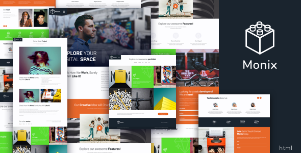 Monix - Creative HTML Template - Creative Site Templates