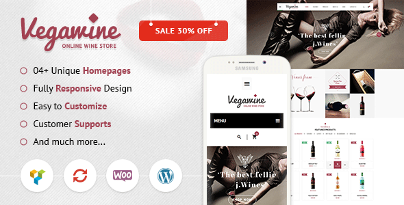 VG VegaWine - Wine, Winery and Vineyard WooCommerce Theme - WooCommerce eCommerce
