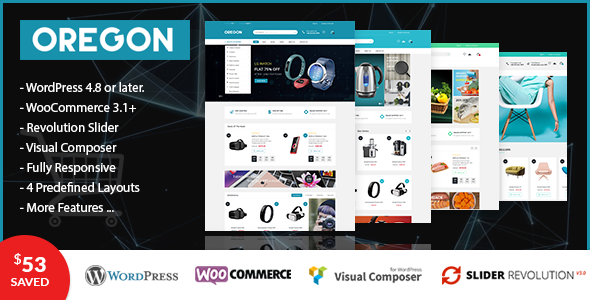 VG Oregon - Responsive WooCommerce WordPress Theme - WooCommerce eCommerce