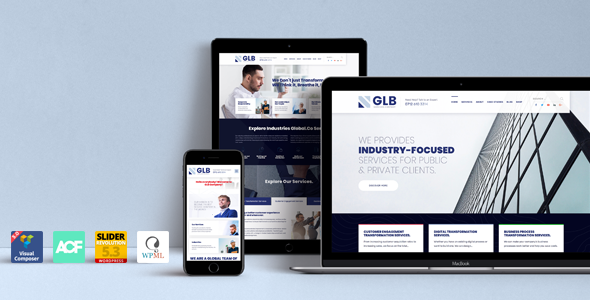 Glb - Responsive Multi-purpose WordPress Theme - Business Corporate