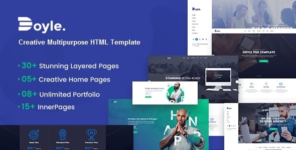 Doyle - Creative Multipurpose HTML Template - Portfolio Creative