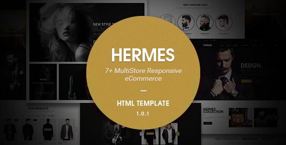 Hermes - Multi Store Responsive HTML Template - Retail Site Templates