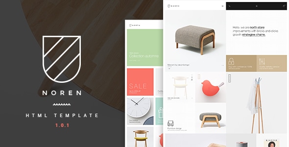 Noren - Multi Store Responsive HTML Template - Retail Site Templates