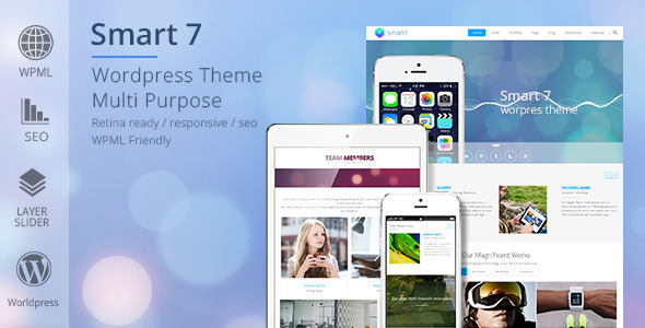 Smart7 - Multi-Purpose Responsive Theme - Corporate WordPress