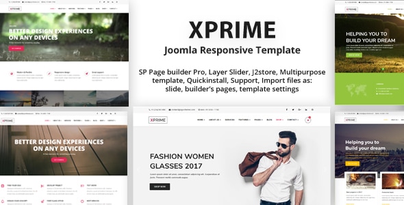 XPRIME - Joomla 6 Creative & Business Services Template - Joomla CMS Themes