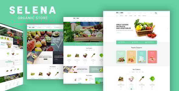 Selena - Organic Responsive Prestashop Theme - Health & Beauty PrestaShop