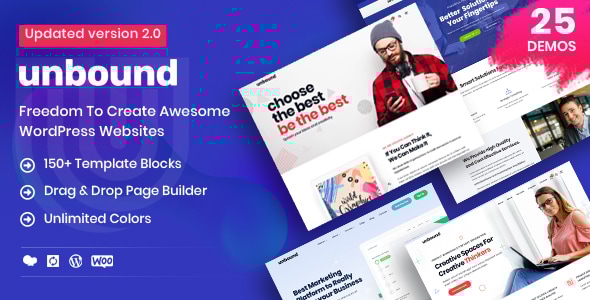 Unbound Business Agency Multipurpose WordPress Theme Free Download Unbound Business Agency Multipurpose WordPress Theme Free Download