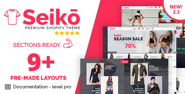 Seiko - Shopify Theme - Fashion Shopify
