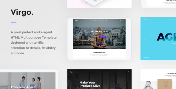 Virgo. - Multipurpose HTML Template - Creative Site Templates
