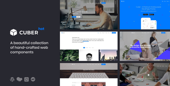 Cuber | Responsive Multipurpose WordPress Theme - Business Corporate