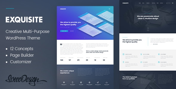 Exquisite - Creative Multi-Purpose WordPress Theme - Creative WordPress