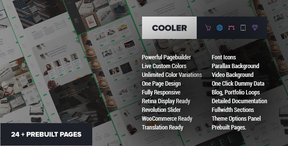 Cooler - Ultimate MultiPurpose WP Theme - Portfolio Creative