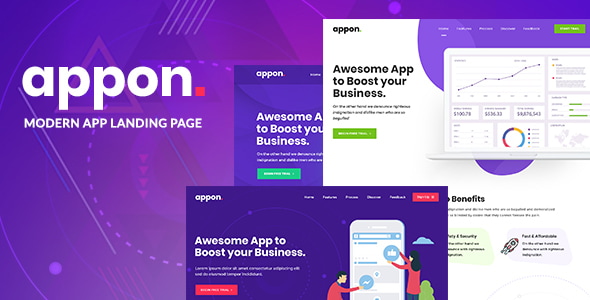 Appon - App & SaaS Software Theme - Technology WordPress