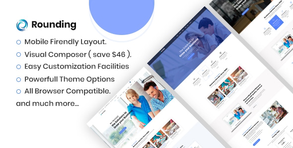 Rounding - Business WordPress Theme - Business Corporate