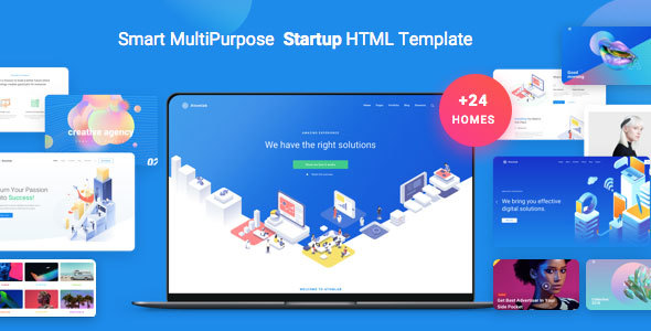 Atomlab - Multi-Purpose Startup HTML Template - Business Corporate