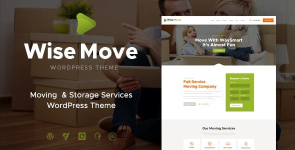 Wise Move | Relocation and Storage Services WordPress Theme - Business Corporate