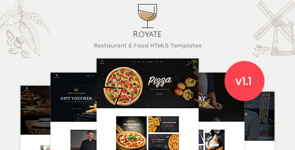 Royate | Restaurant HTML5 Template - Restaurants & Cafes Entertainment