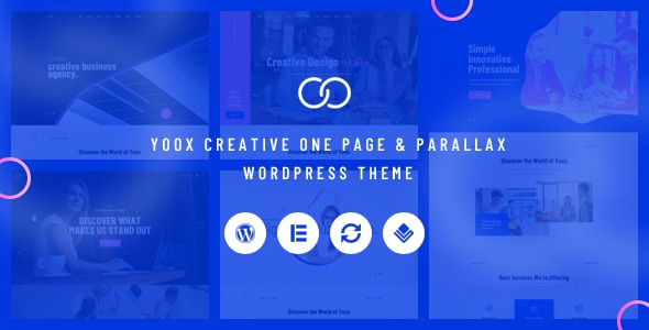 Yoox - Creative One Page & Parallax WordPress Theme - Creative WordPress