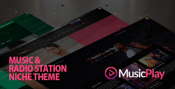 MusicPlay - Music & DJ Responsive WordPress Theme - Music and Bands Entertainment