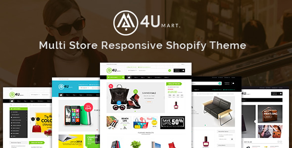 M4U - Multi Store Responsive Shopify Theme - Shopping Shopify