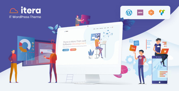 iTera - IT, SEO, Digital WordPress Theme - Business Corporate